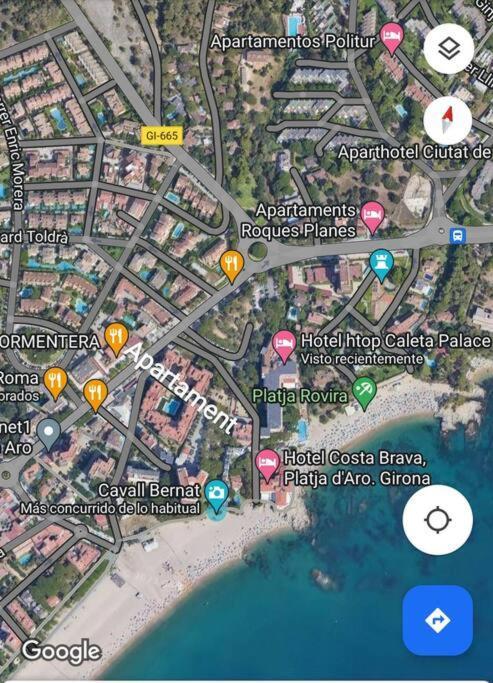 Amplio Apartamento Con Piscina Al Lado De La Playa Platja d'Aro Kültér fotó